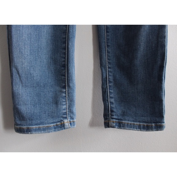 Preowned KanCan Light Wash Ashlyn Mid Rise Super Skinny Jeans 28 Juniors 9 - Picture 5 of 14